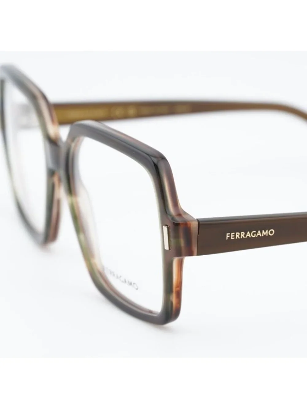 Salvatore Ferragamo SF3031 280 Eyeglasses Brown 56mm Square Frame